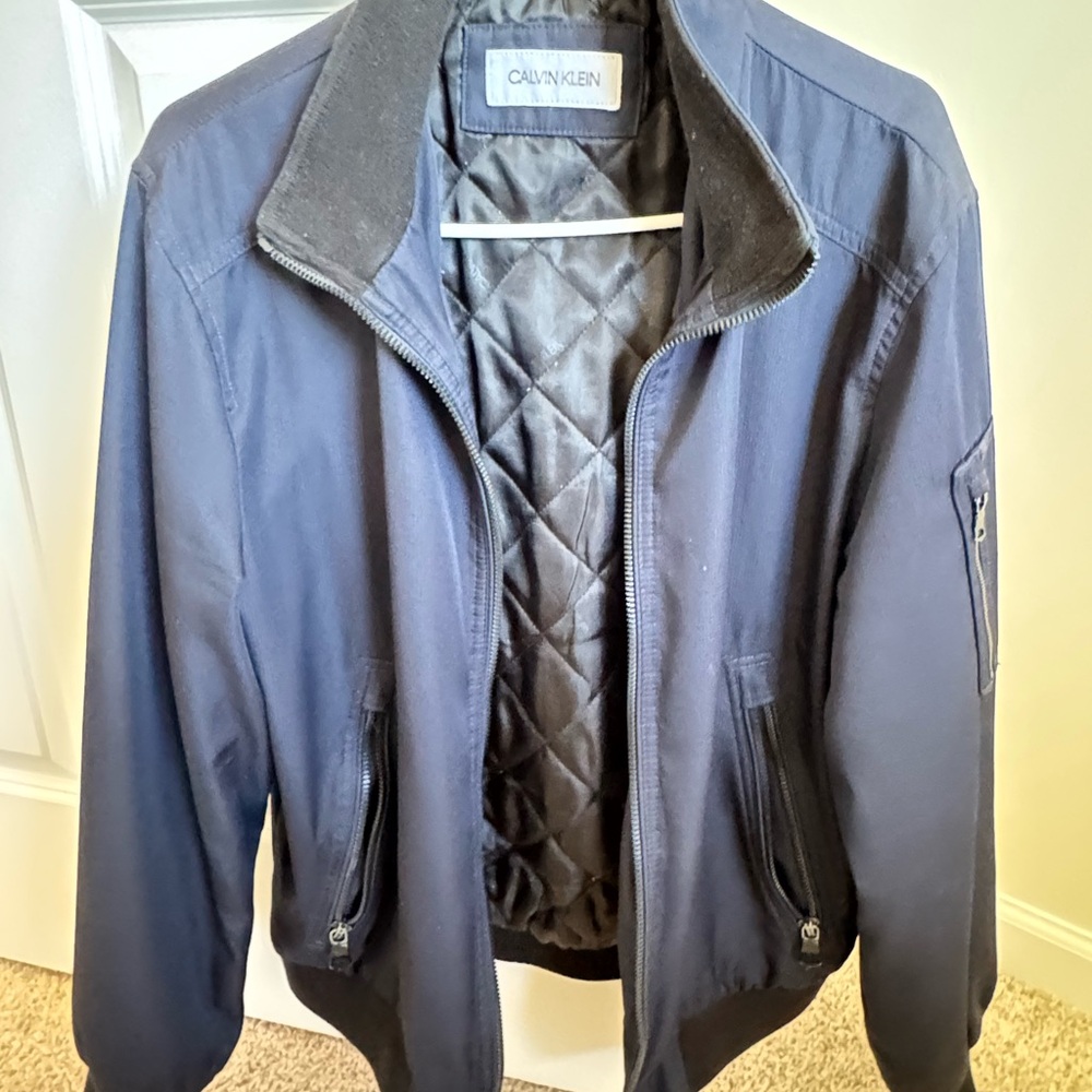 Calvin Klein Men's Navy Jacket